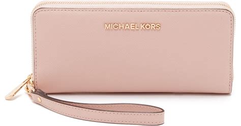 michael kors jet set travel wallet ballet
